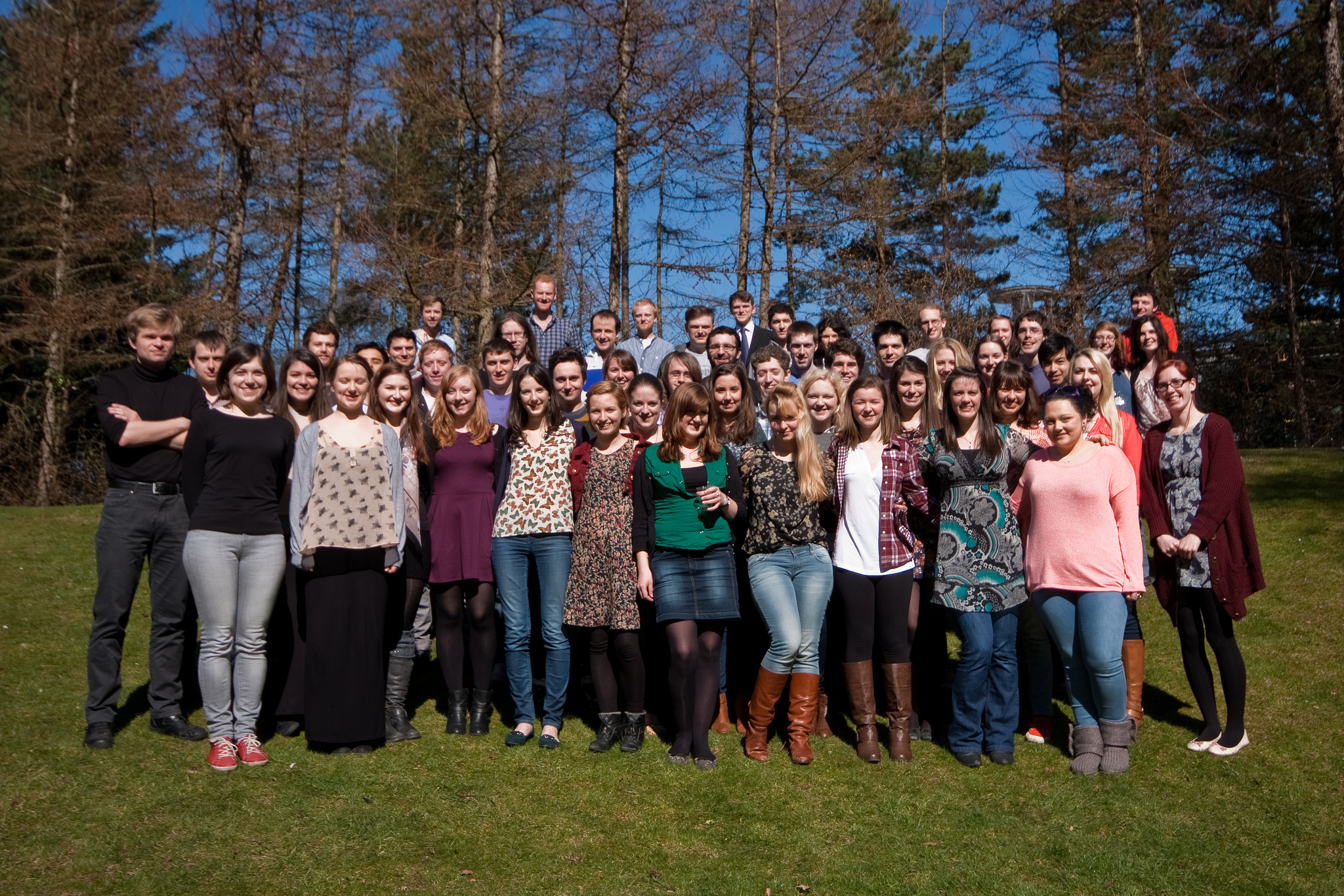 Picture of 4th year students