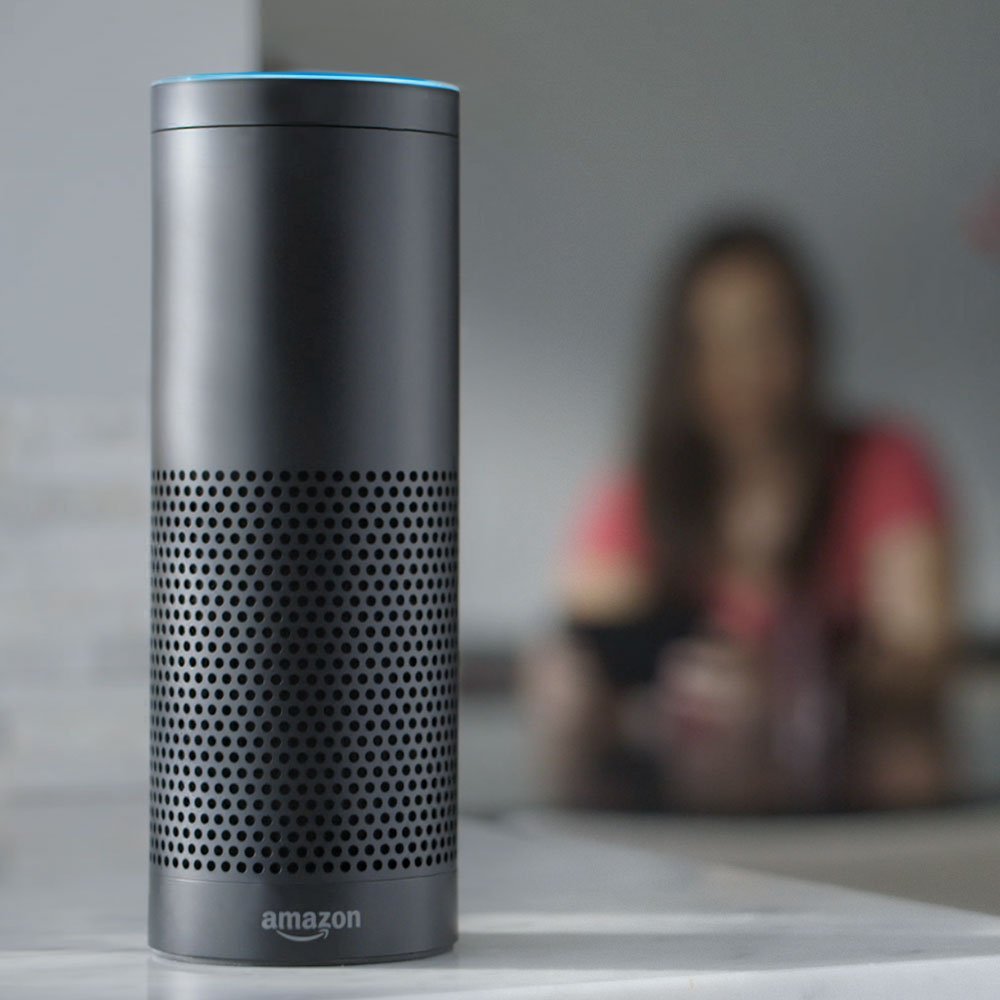 Photo of Amazon Echo device
